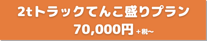 2tトラックてんこ盛りプラン 2tトラックてんこ盛りプラン