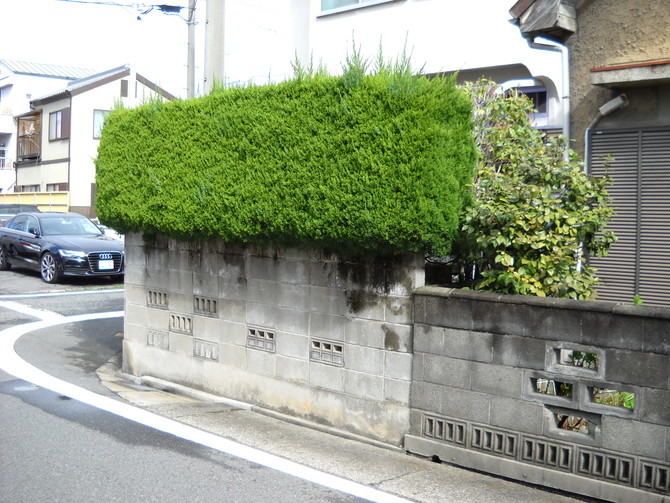 フェンス工事before フェンス工事before