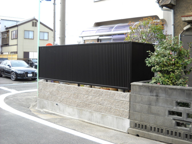 フェンス工事after フェンス工事after